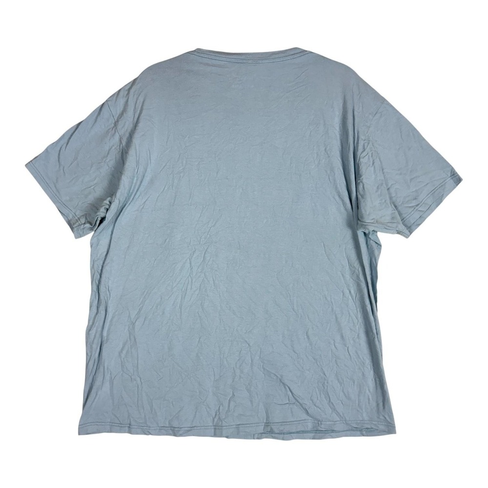 Hurley Shirt Mens XL Blue Baracuda Bar Fish Graphic Tee Tagless Cotton Beach - Picture 2 of 10